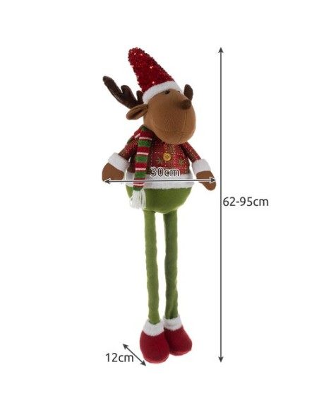 Kalėdinis elnias – teleskopinis 95cm Ruhhy 22329