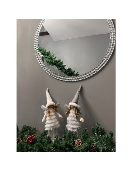 Fėja – pilka kalėdinė figūrėlė Ruhhy 22343