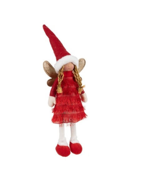 Fėja – raudona kalėdinė figūrėlė Ruhhy 22346