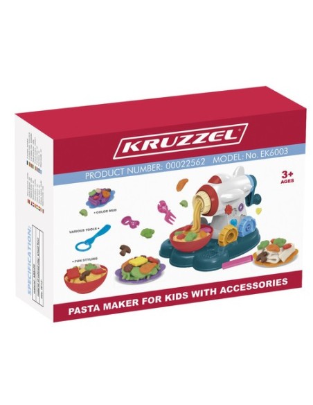 Plastikinė masė - rinkinys Kruzzel 22562