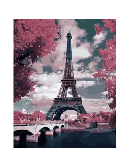 Tapyba pagal skaičius 40x50cm - Maaleo bokštas 22784