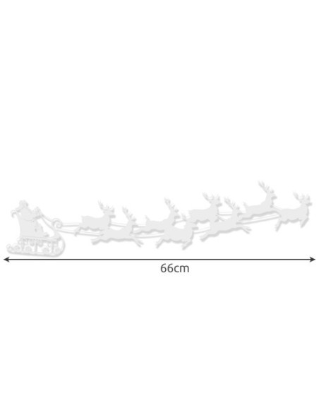 Kalėdiniai langų lipdukai Ruhhy 22305