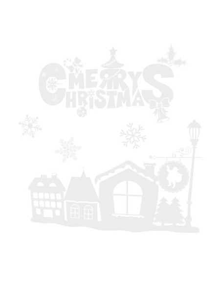 Kalėdiniai langų lipdukai Ruhhy 22305