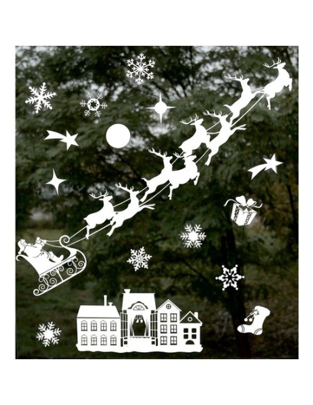 Kalėdiniai langų lipdukai Ruhhy 22305