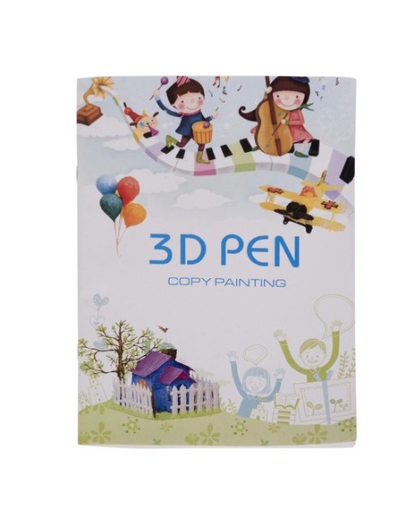 Knyga su šablonais Maaleo 22734 3D rašikliui