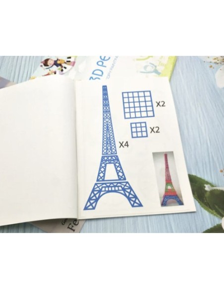 Knyga su šablonais Maaleo 22734 3D rašikliui