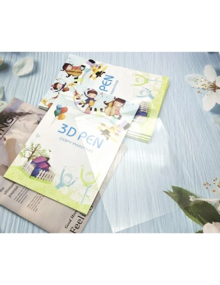 Knyga su šablonais Maaleo 22734 3D rašikliui