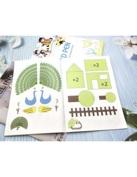 Knyga su šablonais Maaleo 22734 3D rašikliui