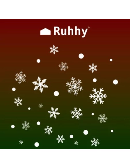 Kalėdiniai langų lipdukai Ruhhy 22359