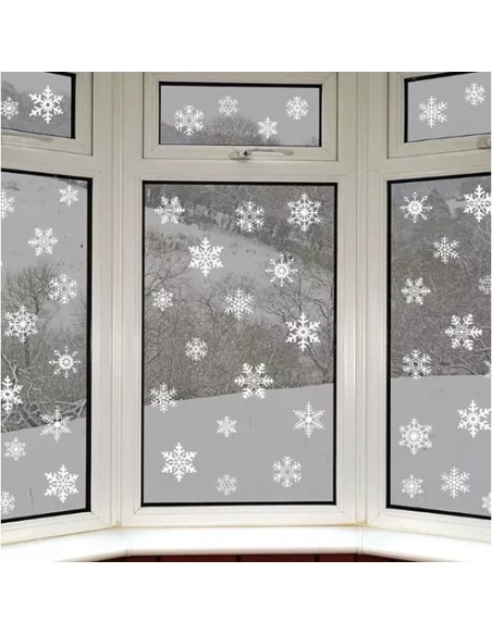 Kalėdiniai langų lipdukai Ruhhy 22359