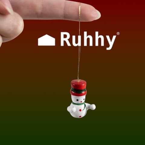 Kalėdiniai papuošalai/ pakabukai eglutei 10 vnt. Ruhhy 22943