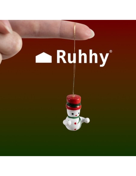 Kalėdiniai papuošalai/ pakabukai eglutei 10 vnt. Ruhhy 22943