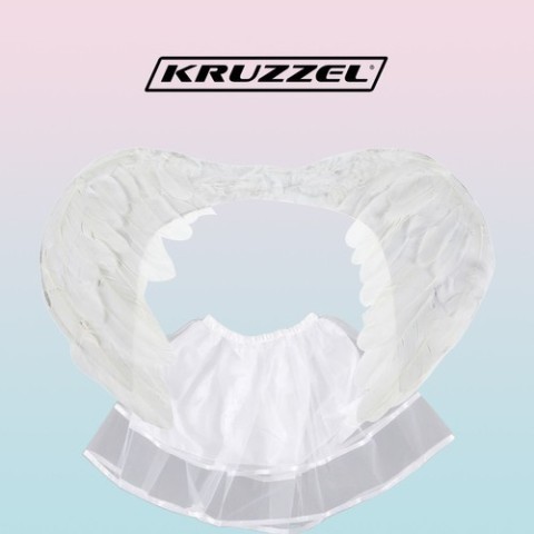 Kruzzel 22560 angelo kostiumas