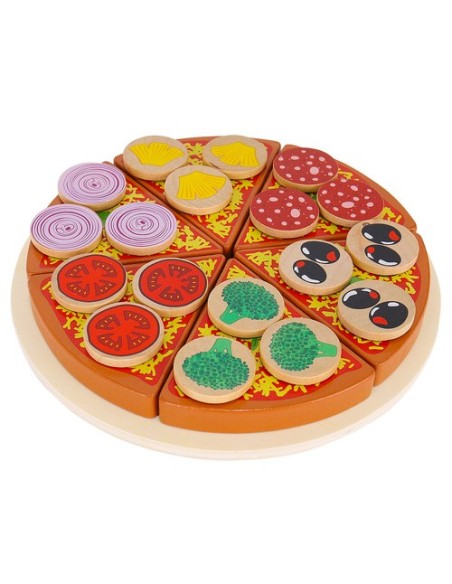 Medinė pica - rinkinys 22471