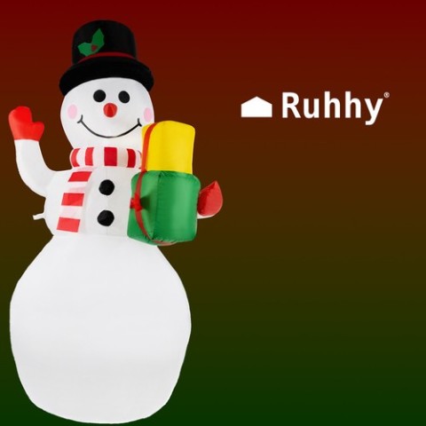 Ruhhy 22625 pripučiamas sniego senis