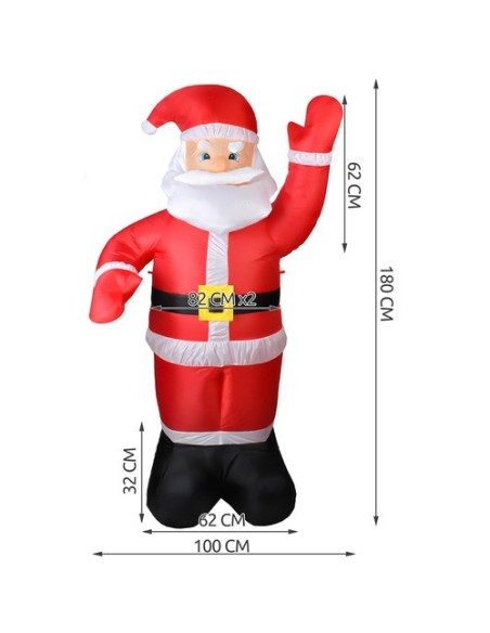 Pripučiamas Kalėdų Senelis Ruhhy 22624