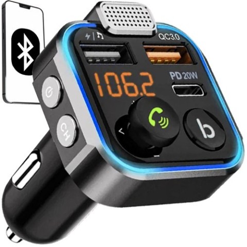 Xtrobb 22355 FM Bluetooth siųstuvas/ įkroviklis