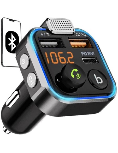 Xtrobb 22355 FM Bluetooth siųstuvas/ įkroviklis