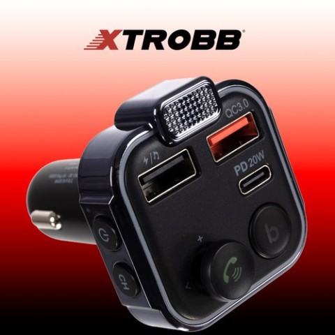 Xtrobb 22355 FM Bluetooth siųstuvas/ įkroviklis
