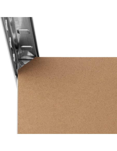 Metalinė laikymo lentyna 5 lentynos 875 kg 90 x 60 x 180 cm pilka