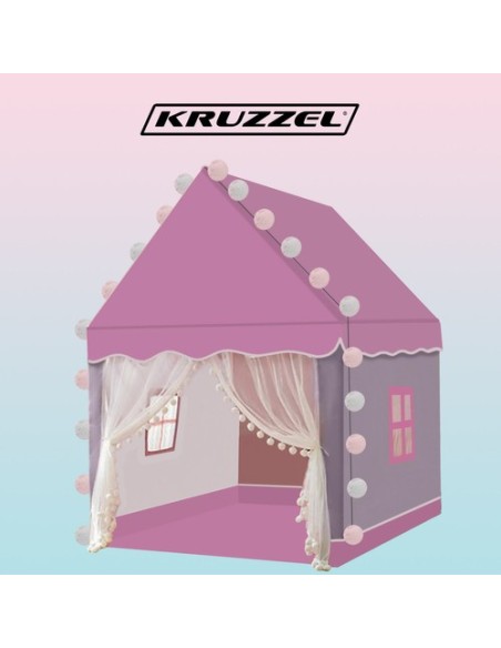 Vaikiška palapinė - rožinė Kruzzel 22653