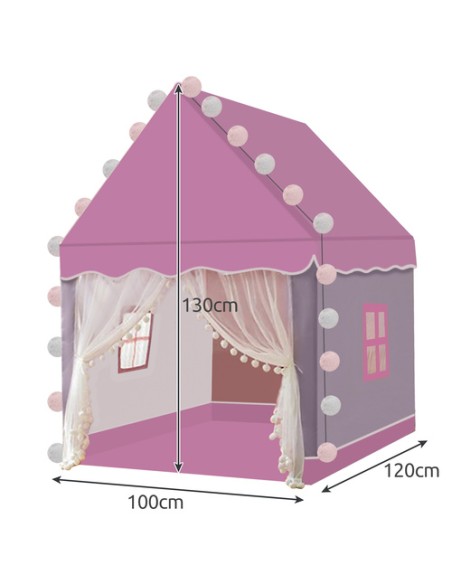 Vaikiška palapinė - rožinė Kruzzel 22653