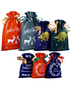 Kalėdiniai maišeliai - rinkinyje 8 vnt. Ruhhy 22251