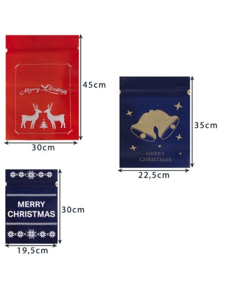 Kalėdiniai maišeliai - rinkinyje 8 vnt. Ruhhy 22251