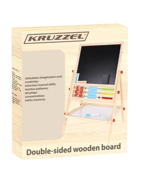 Dvipusė medinė lenta Kruzzel 22472