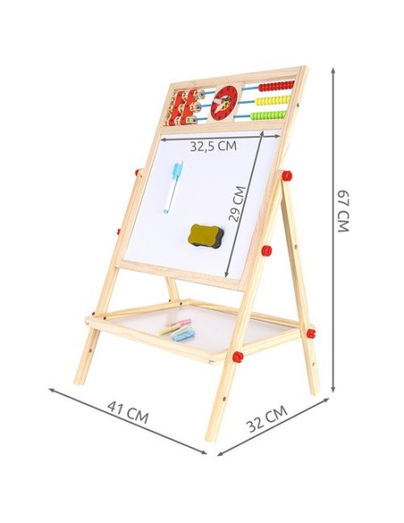 Dvipusė medinė lenta Kruzzel 22472