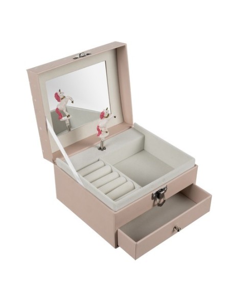 Papuošalų dėžutė/ dėklas su muzikos dėžute 22903