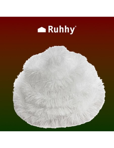 Eglutės girlianda - balta 6m Ruhhy 22307