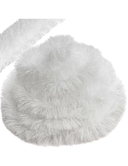 Eglutės girlianda - balta 6m Ruhhy 22307