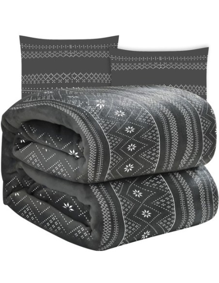 Antklodė 1,6x2m + 2x pagalvės užvalkalas Ruhhy 22598