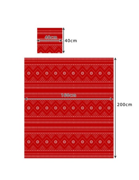 Antklodė 1,6x2m + 2x pagalvės užvalkalas Ruhhy 22594