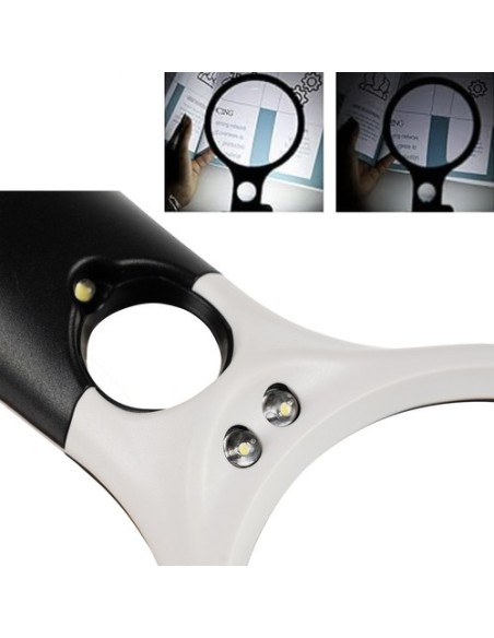 Izoxis 22670 LED apšviestas didintuvas