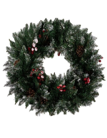 Apsnigtas kalėdinis vainikas Ruhhy 22302