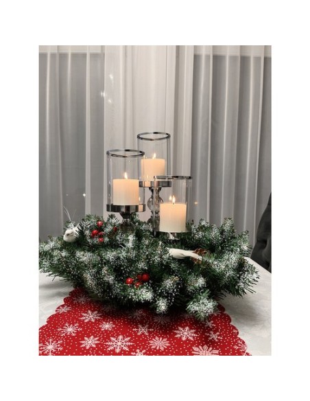 Apsnigtas kalėdinis vainikas Ruhhy 22302