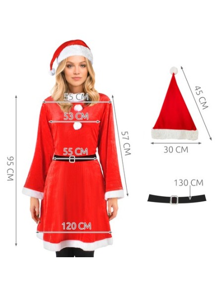 Kostiumas – ponia Claus Malatec 22702