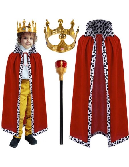 Karaliaus kostiumo rinkinys 3 vnt. Kruzzel 20560