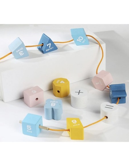 Rūšiuoklis – medinis sensorinis kubas 22885