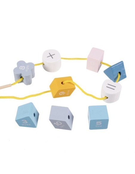 Rūšiuoklis – medinis sensorinis kubas 22885