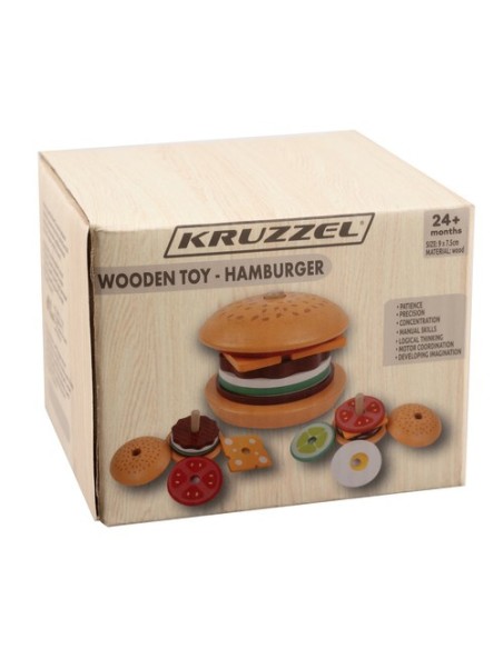 Medinis mėsainis Kruzzel 22673