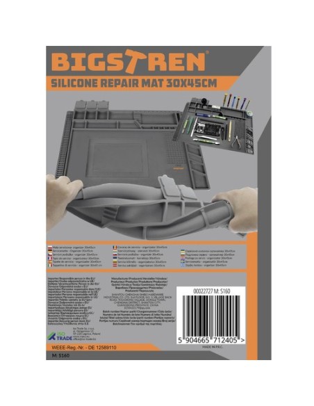 Serviso kilimėlis - organizatorius 30x40cm Bigstren 22727