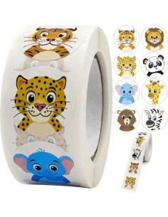 Motyvaciniai lipdukai - ritinys po 500 vnt. Kruzzel 22947