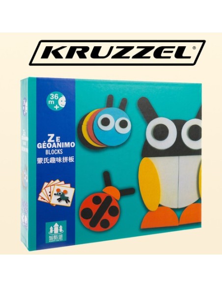 Medinė dėlionė - Kruzzel 22426 dėlionė