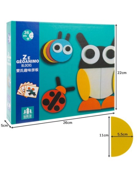 Medinė dėlionė - Kruzzel 22426 dėlionė