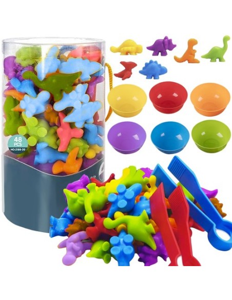 Dinozaurai - skaičiavimo rinkinys 22496