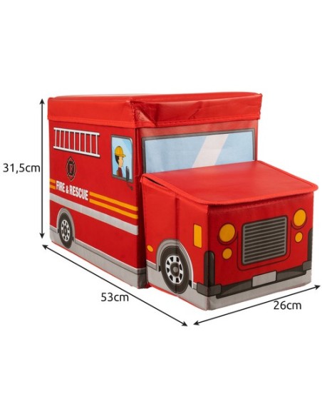 Žaislinė skrynia / bagažinė - apsauga Kruzzel 22489