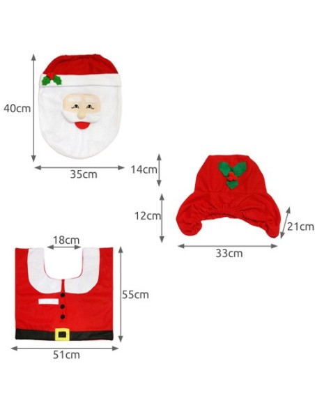 Vonios kilimėlis – kalėdinis rinkinys Ruhhy 22360